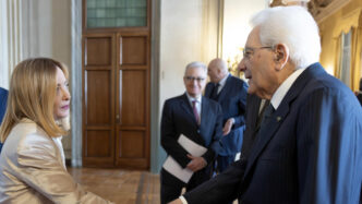 Il Presidente Mattarella Conta