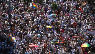 Il Pride Di Budapest Parte Con