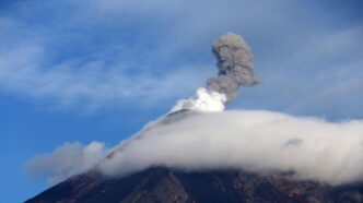 Il Vulcano Fuego Smette Di Eru