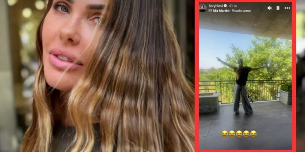 Ilary Blasi Pubblica Un Video