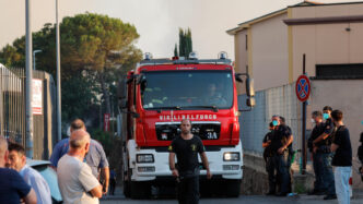 Incendio Di Sterpaglie A Ostia