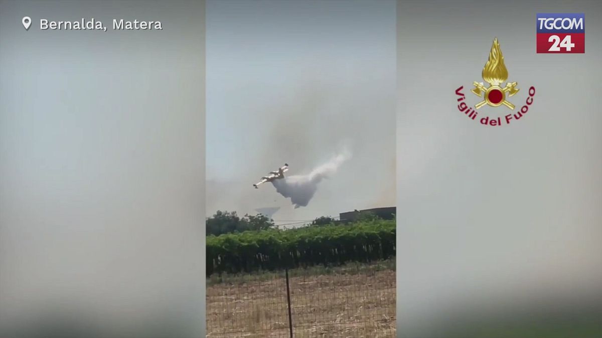 Incendio Di Sterpaglie E Macch