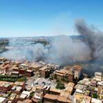 Incendio Di Vaste Proporzioni A Cerveteri: Indagini Aperte Sui Responsabili E Migliorano Le Condizioni Dei Vigili Del Fuoco Intossicati