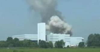 Incendio In Centrale Termoelet