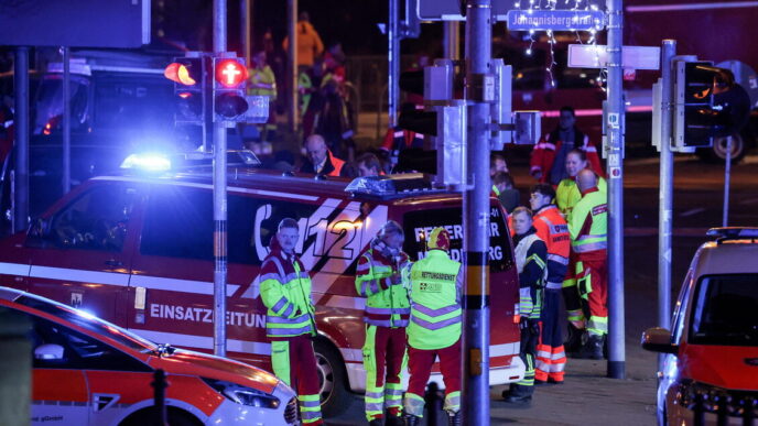 Incendio In Ospedale Di Amburg