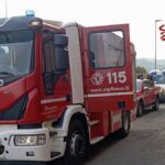 Incendio In Piana Del Sole E Tor Carbone, Intervento Dei Vigili Del Fuoco Vicino Aeroporto Roma Fiumicino