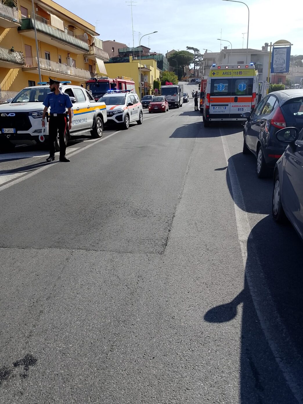 Incendio In Un Appartamento Di