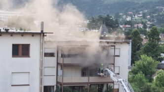 Incendio In Un Condominio Di M