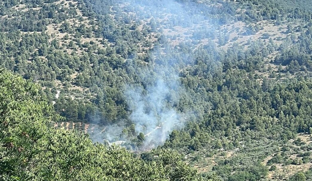 Incendio Tra Raiano E Vittorit