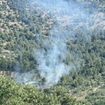 Incendio Tra Raiano E Vittorito, Vigili Del Fuoco Al Lavoro Per Contenere Le Fiamme In Montagna