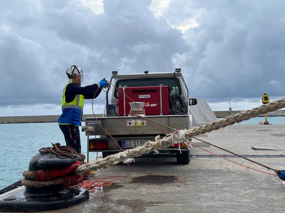 Incidente Al Porto Di Civitave