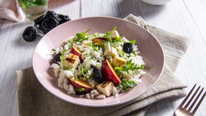 Insalata Di Riso Con Tofu Alla