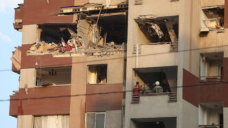 Israele Colpisce Una Struttura