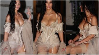 Kim Kardashian In Intimo E Reg