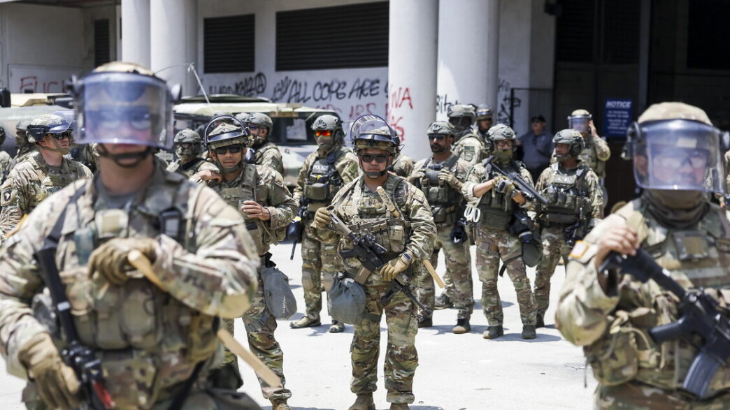 La Guardia Nazionale A Los Ang