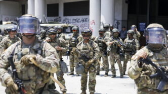 La Guardia Nazionale A Los Ang