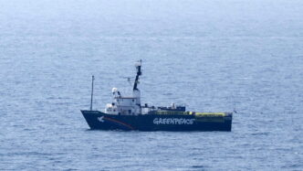 La Nave Artic Sunrise Di Green