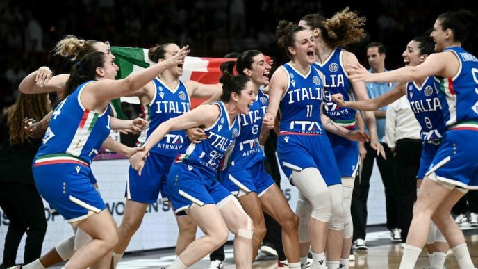La Nazionale Italiana Femminil