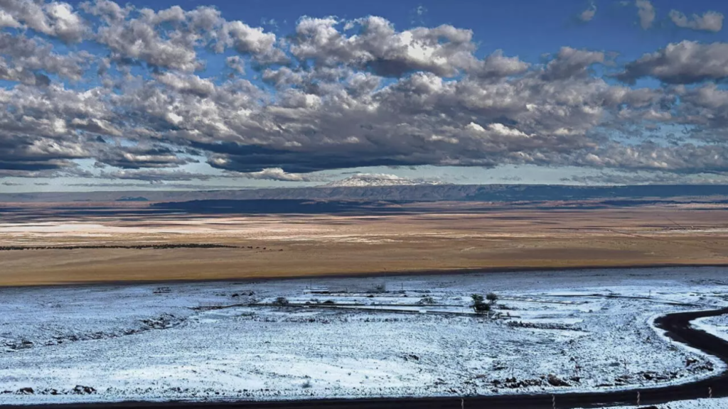 La Nevicata Storica Nel Desert