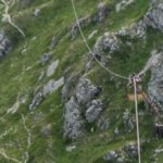 La Posa Delle Prime Funi Sulla Funivia Del Gran Sasso Segna Una Fase Decisiva Dei Lavori In Corso