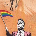 La Street Artist Laika Sfida Orban A Budapest Con Un Poster Che Lo Ritrae Al Pride In Versione Queer