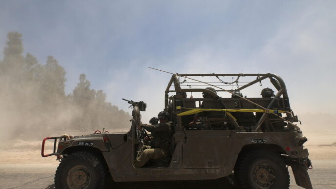 Le Forze Israeliane Recuperano