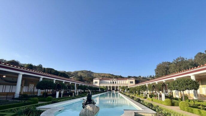Los Angeles Riapre La Getty Vi