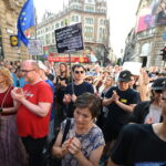 Manifestazione Di Estrema Destra A Budapest Coincide Con Il Raduno Del Pride In Centro Città