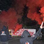 Manifestazione Notturna Dei Centopercentoanimalisti Al Recinto Per Orsi Casteller A Trento