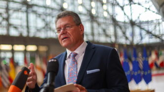 Maros Sefcovic A Washington Pe