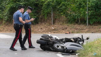 Motociclista 70Enne Muore In I