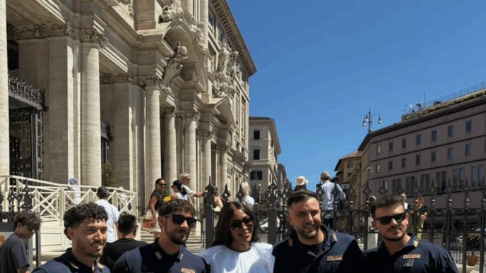 Naomi Campbell A Roma Per Omag