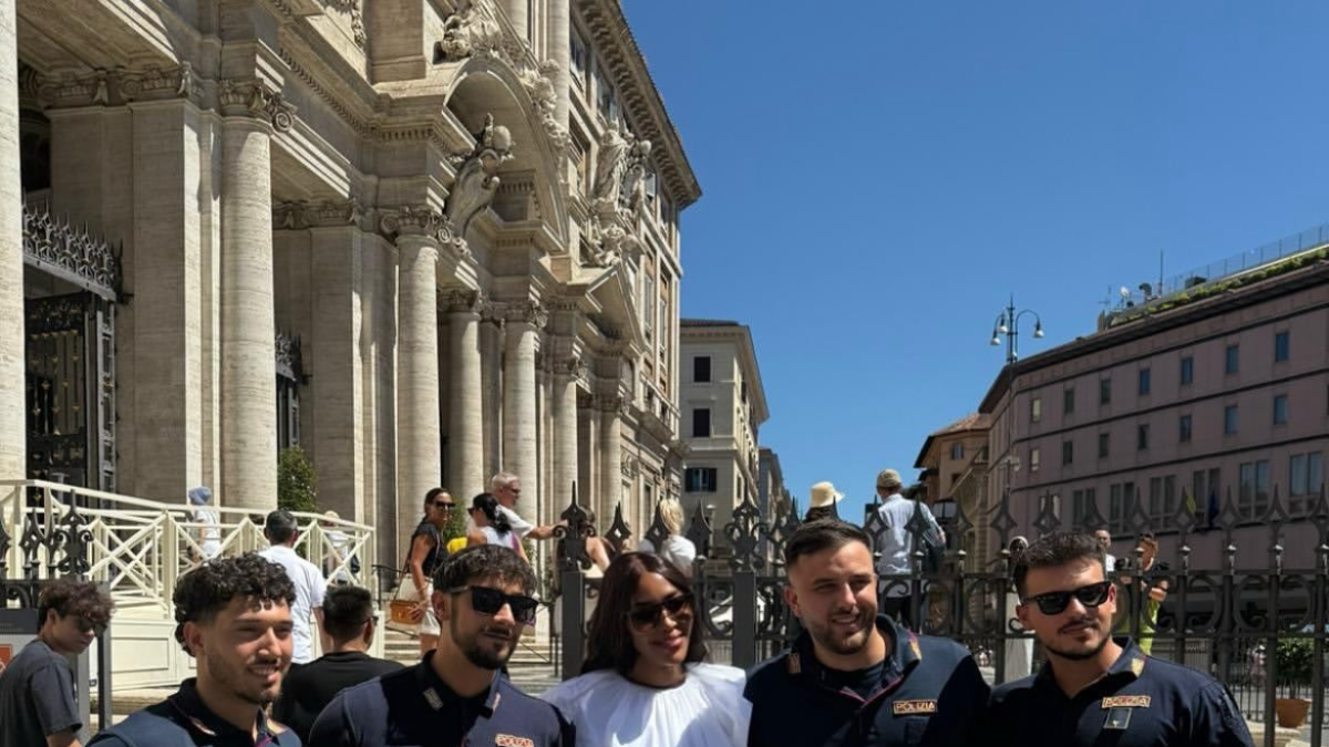 Naomi Campbell A Roma Per Omag