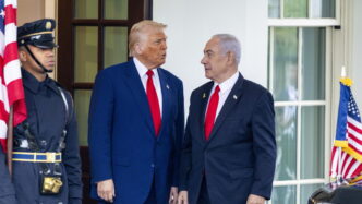 Netanyahu Smentisce Veto Trump