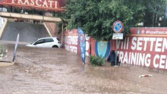 Nubifragio E Disagi A Roma E C