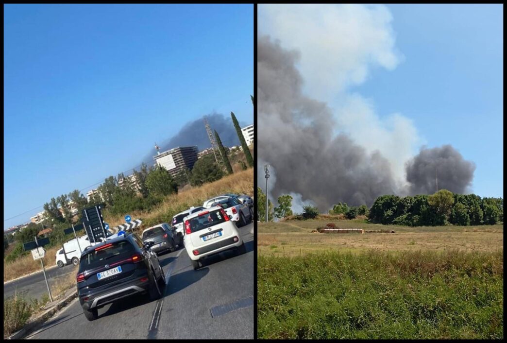 Numerosi Incendi A Roma Nella