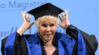 Ornella Vanoni Riceve La Laure