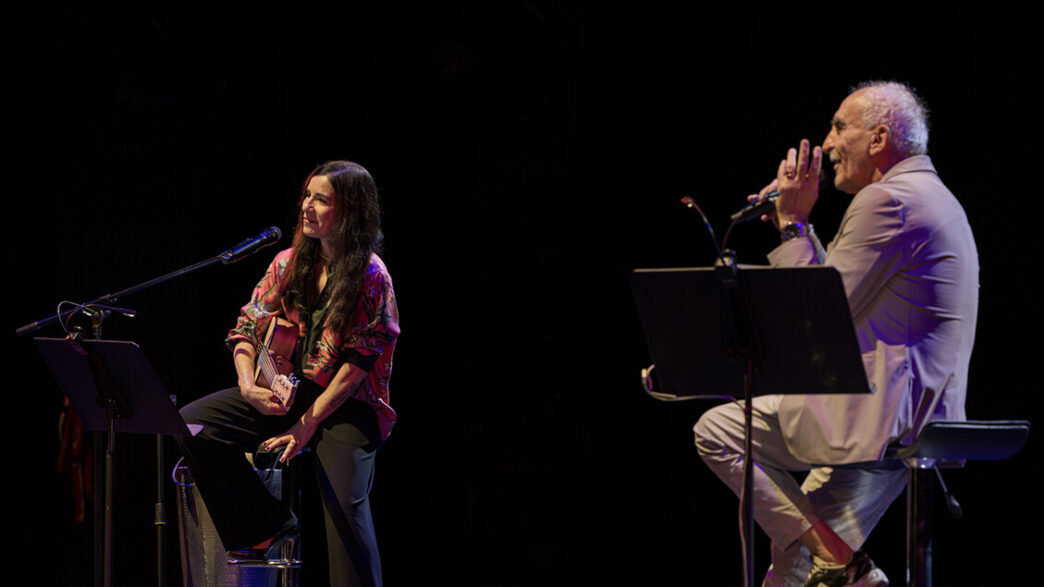 Paola Turci E Gino Castaldo In