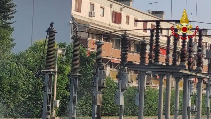 Piccolo Incendio Con Esplosion