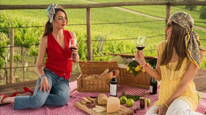 Picnic In Vigna A Montefalco3A