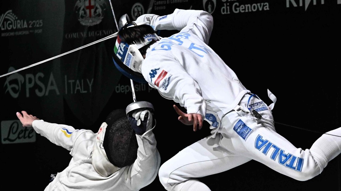 Podio Europeo Per Matteo Galas