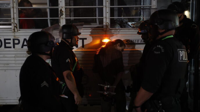 Polizia Di Los Angeles Allonta
