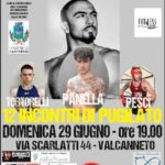 Pomeriggio Dedicato Alla Boxe A Valcanneto Per Il Memorial Andrea Ferlini Domenica 29 Giugno Alle 19