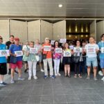 Proteste A Napoli Per La Sospensione Della Metro Nel Tratto Piscinola–Chiaiano, Protesta Dei Residenti Della Municipalità 8