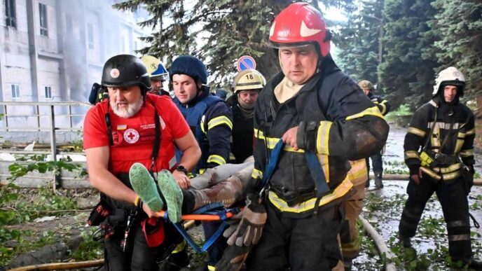 Raid Russi Su Kherson E Kharki