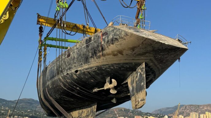 Recuperato Lo Scafo E L27Albero