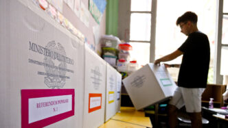 Referendum In Emilia Romagna3A