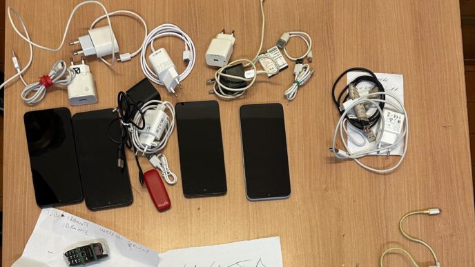 Sequestrati Cinque Smartphone