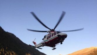 Soccorso Alpino In Azione Sull