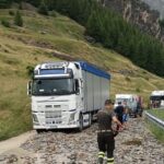Soccorso In Corso Sulla Strada Statale 21 Del Colle Della Maddalena, Traffico Bloccato Dopo Nubifragio Intenso